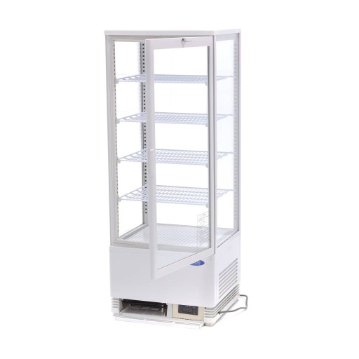 Koelvitrine - 98 L - 43 cm - Wit