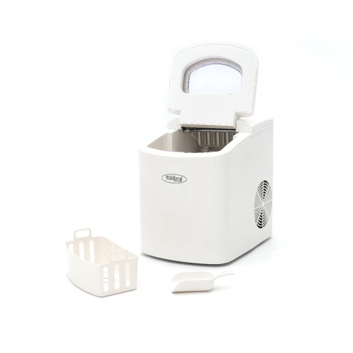 IJsblokjesmachine - 10-12 Kg/Dag- Holle IJsblokjes - Luchtgekoeld - Wit