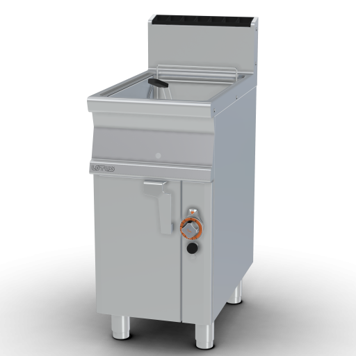 Gasfriteuse 18 liter - 1 mand - Productie 15kg/u