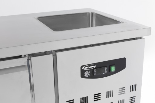 KOELWERKBANK SPOELBAK 3 DEUREN