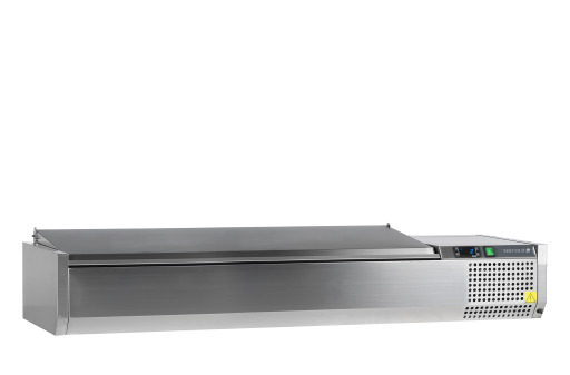 Opzetkoeling VK38-160cm RVS deksel