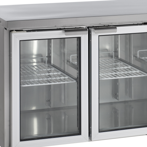 Koelwerkbank glasdeur CK7210G