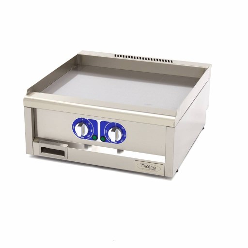 Horeca Grillplaat - Glad - Dubbel - 60 cm Diep - 400V
