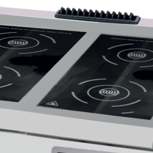 Premium Kookplaat - 4 Pitten - Inductie - Dubbel - 90 cm Diep - Elektrisch