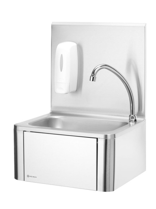 Wasbak - kraan met knie bediening