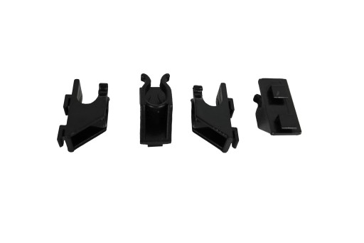 SET 4 CLIPS ZWART TBV 7487.017