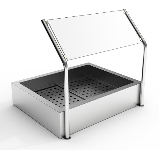 GLASOPSTAND 3/1GN SELF SERVICE