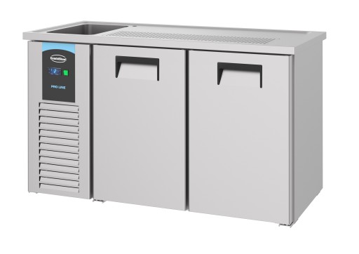 BIERKOELER 2 DEUREN 1 SPOELBAK LINKS