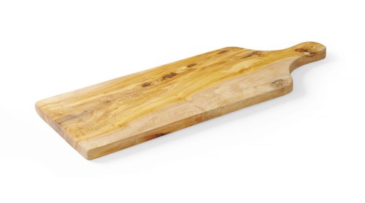 Serveerplank met handvat, olijfhout