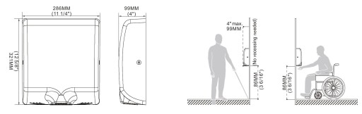 HANDENDROGER CYCLONE FLAT HD-3