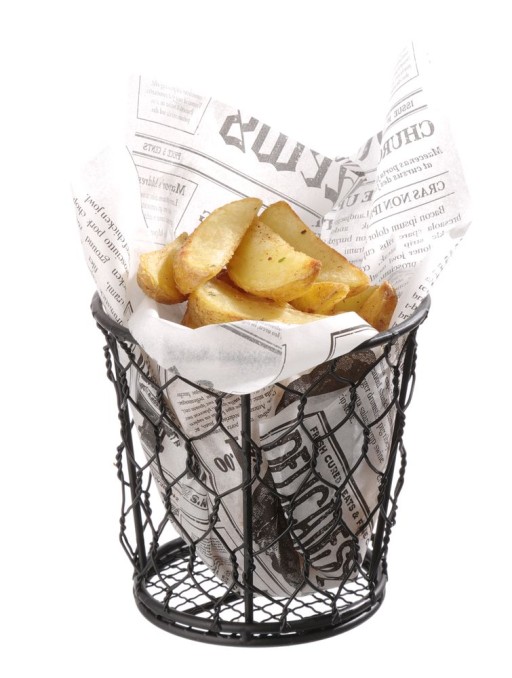 Draadmandje basic rond