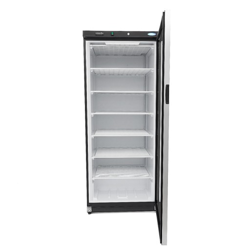 Vrieskast - 600 L - Zwart - met Glazen Deur