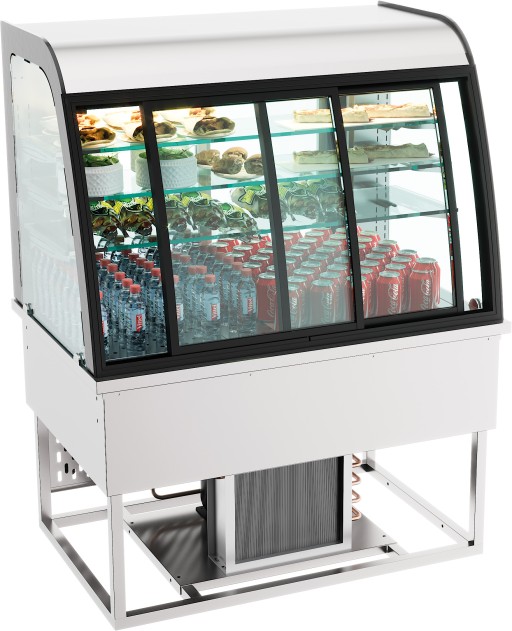 DROP-IN KOELVITRINE 140L SCHUI