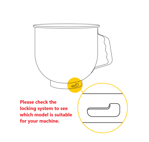Planeetmenger 7L - Roestvrijstalen Mengkom - Model 2