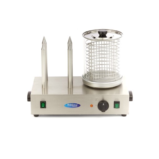 Worstenwarmer - Ø 20 x 24 cm - Vaatwasbestendig - met 4 Verwarmingsstaven