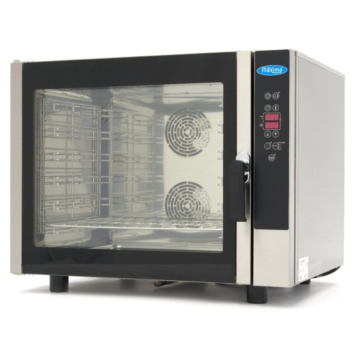 Combisteamer - 6 Bakken (1/1 GN / 60 x 40 cm) - Digitaal Display - 400V