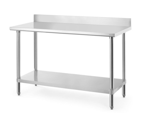 Werktafel met spatrand 1400x600