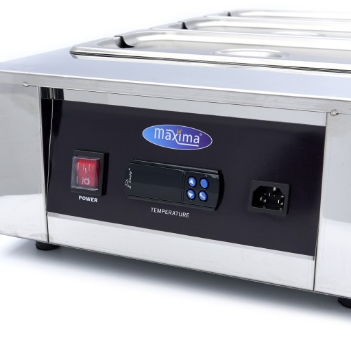 Chocoladesmelter - 3 x 1/3 GN 10 cm