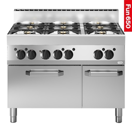 fornuis |6-zones| Fun 650