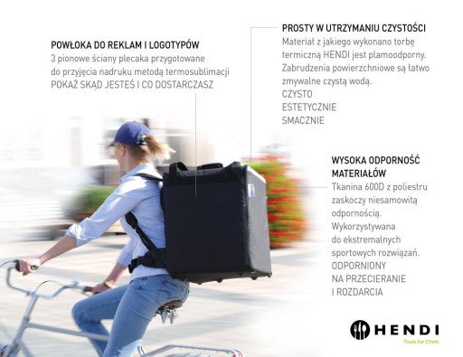 Pizza & voedsel bezorgrugtas geïsoleerd