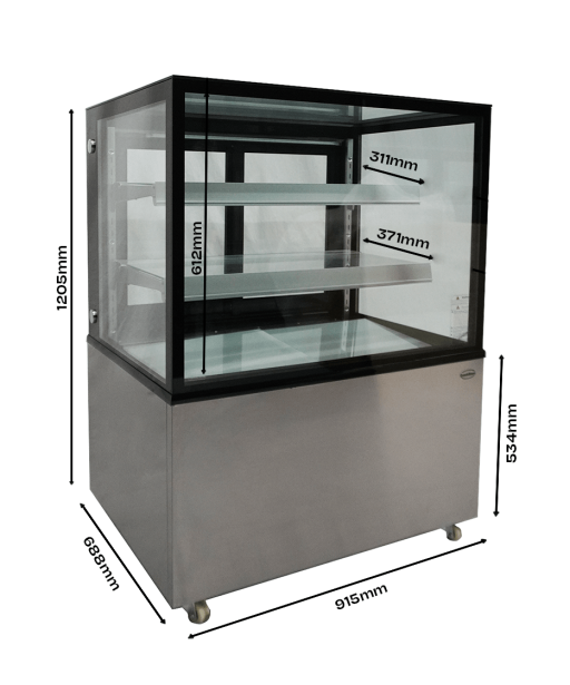 KOELVITRINE 270L