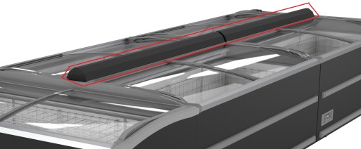 VRIESKIST KOPPELSTUK 2500 ZWART