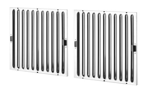 Wandgemonteerde afzuigkap - bevestigd met bouten 1205x1000x(h)450