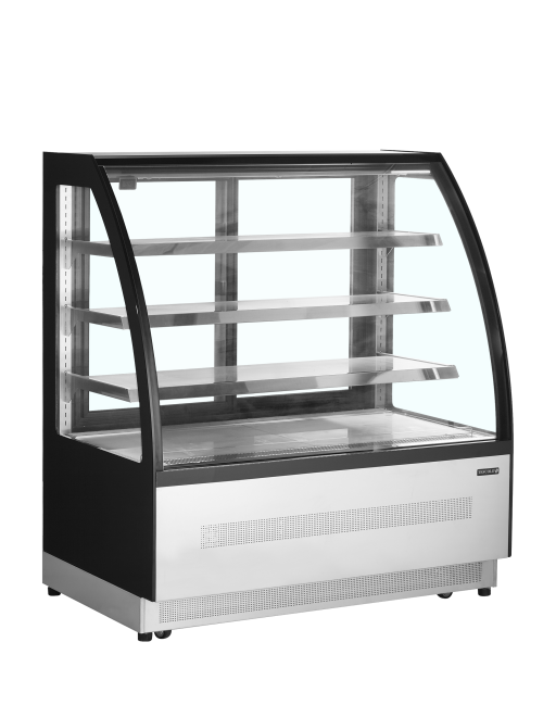 Koelvitrine LPD1200C/BLACK