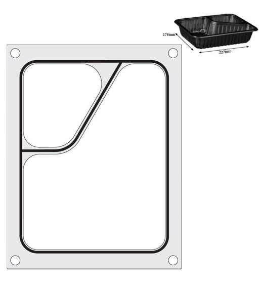 Traysealer matrix