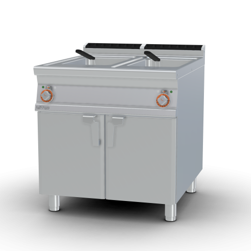Friteuse 18+18 lt - 2 manden - Productie: 30 kg/u