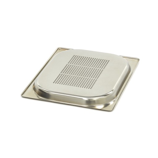 Gastronorm Bak - 1/2 GN - 2 cm Diep - RVS - Geperforeerd