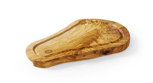 Serveerplank met groef, olijfhout