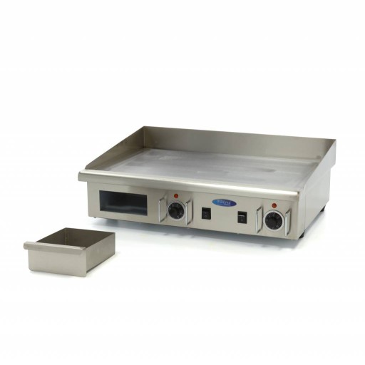 Grillplaat - Glad - 73 cm - incl. Opvangbak - 400V