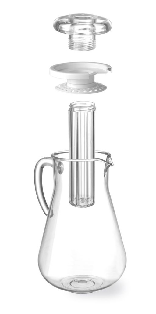 Sapkan met ijblokjeskoeling