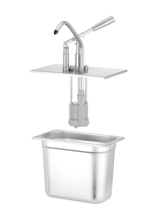 Deksel met pomp voor GN-containers