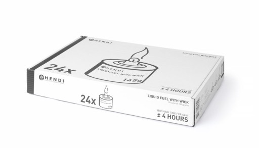 Vloeibare brandstof met lont