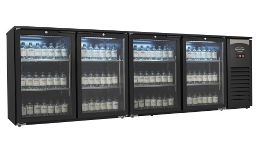 BARKOELER ZWART 4 GLASDEUREN
