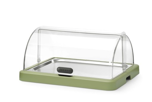 Enkele roll-top koelvitrine Duo UNIQ