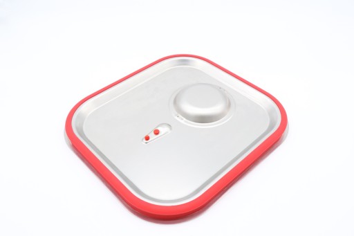Gastronorm Deksel - 2/3 GN - RVS - Luchtdicht Rubber