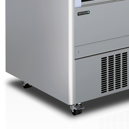 RVS wandkoeling met elektrisch rolluik MCX150E LED