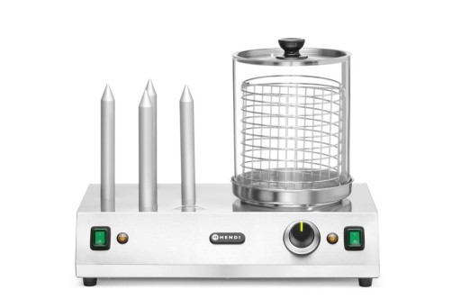 Worst en hotdogbroodjes warmer