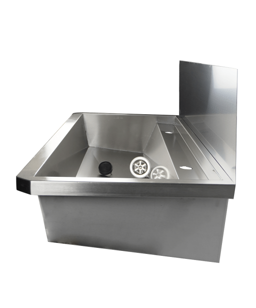 RVS WASBAK 2-KR 1200MM