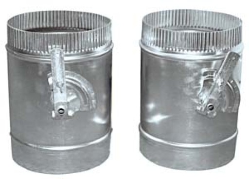 ALUMINIUM KLEP Ø 150