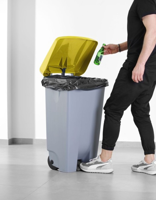 Deksel voor afvalbak