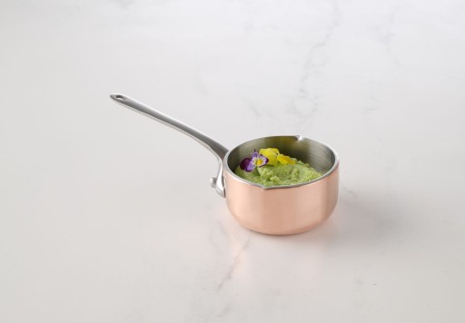 Steelpannetjes met schenktuit