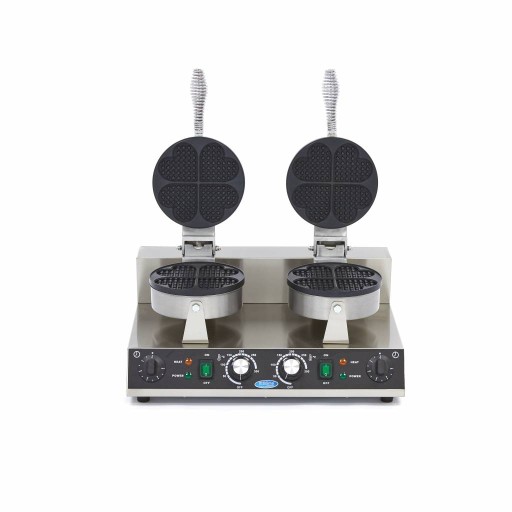 Wafelijzer - 8 Stuks - Hartjes Wafel