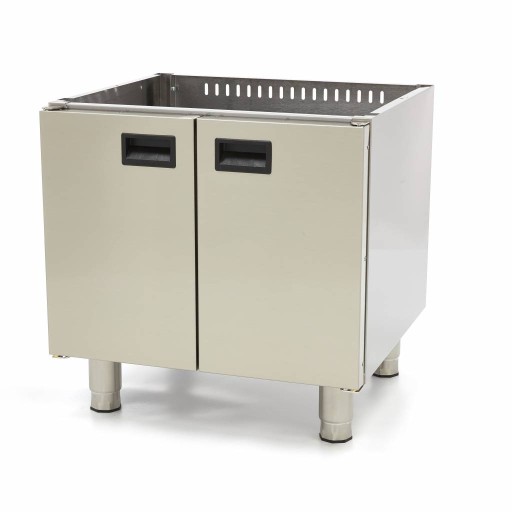 Horeca Onderstel - Dubbel - 60 cm Diep - met Deuren