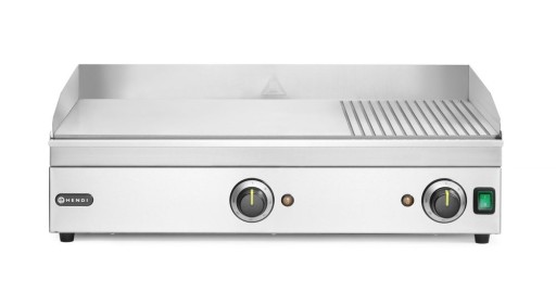 Bakplaat 1/3 geribbeld