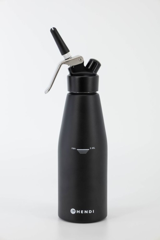 Slagroomapparaat Kitchen Line zwart