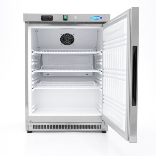 Koelkast - 200 L - 3 Verstelbare Roosters - Rvs